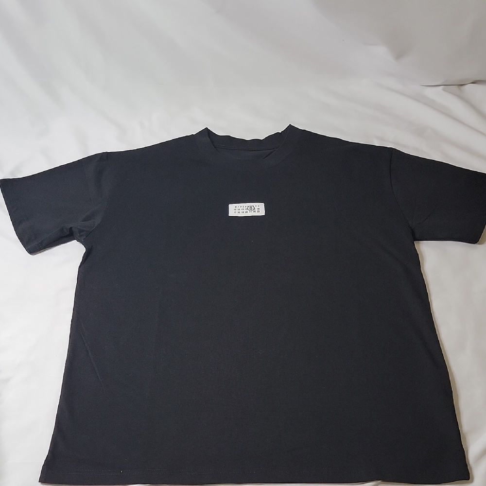 Maison Martin Margiela Black Short Sleeve Tee